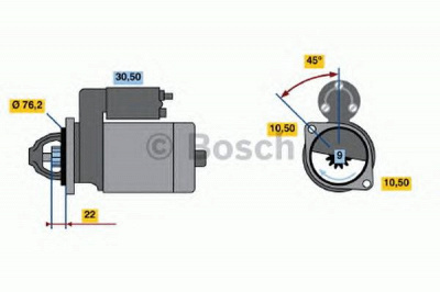 BOSCH 0986016860 -  Стартер