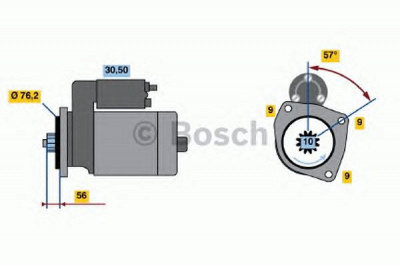 BOSCH 0986016990 -  Стартер