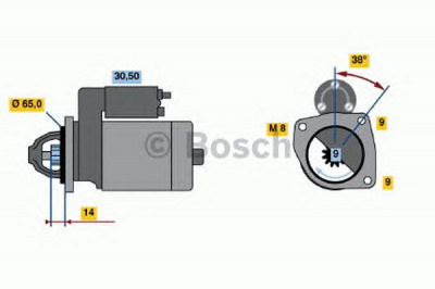 BOSCH 0986017030 -  Стартер