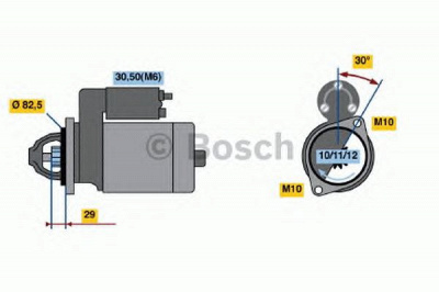 BOSCH 0986017260 -  Стартер