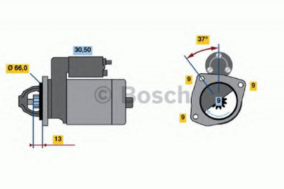 BOSCH 0986017770 -  Стартер
