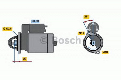 BOSCH 0986017890 -  Стартер