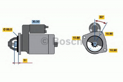 BOSCH 0986017990 -  Стартер