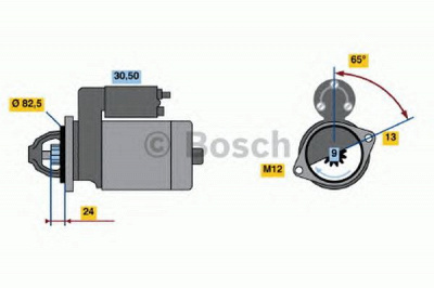 BOSCH 0986018030 -  Стартер