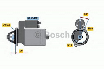 BOSCH 0986018270 -  Стартер
