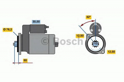 BOSCH 0986018390 -  Стартер