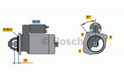 BOSCH 0986018900 -  Стартер