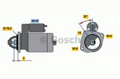 BOSCH 0986018910 -  Стартер