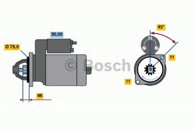 BOSCH 0986019061 -  Стартер