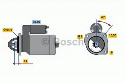 BOSCH 0986019291 -  Стартер