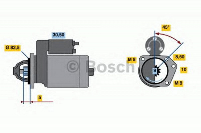 BOSCH 0986019311 -  Стартер