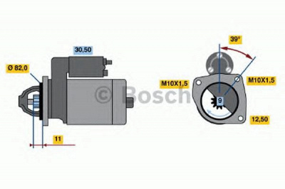 BOSCH 0986019910 -  Стартер