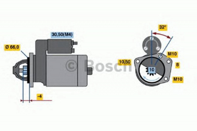 BOSCH 0986020141 -  Стартер