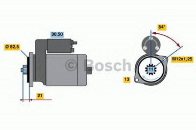 BOSCH 0986020591 -  Стартер