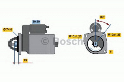 BOSCH 0986020731 -  Стартер