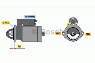 BOSCH 0986021230 -  Стартер