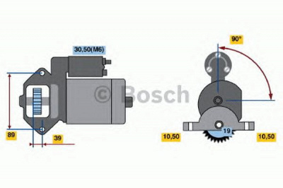 BOSCH 0986021351 -  Стартер