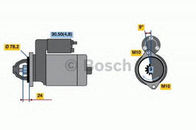 BOSCH 0986021510 -  Стартер