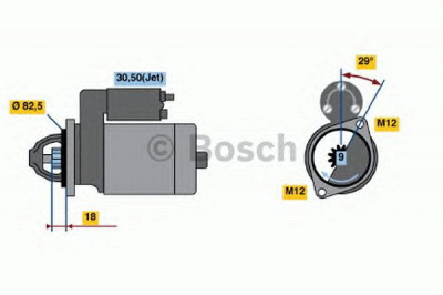 BOSCH 0986021610 -  Стартер