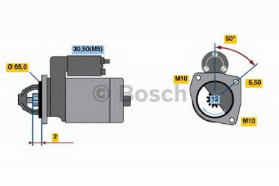 BOSCH 0986021741 -  Стартер