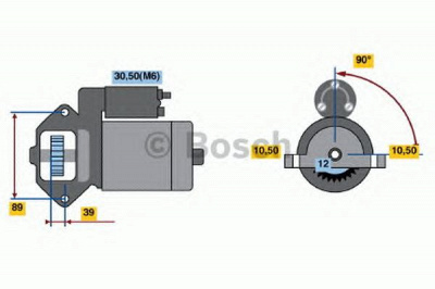 BOSCH 0986021810 -  Стартер