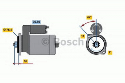 BOSCH 0986022470 -  Стартер