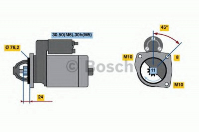 BOSCH 0986022581 -  Стартер