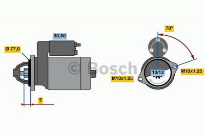 BOSCH 0986022720 -  Стартер