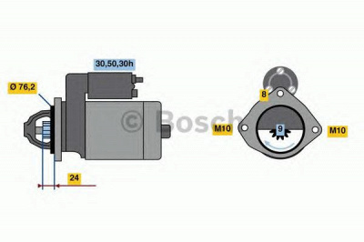 BOSCH 0986022880 -  Стартер