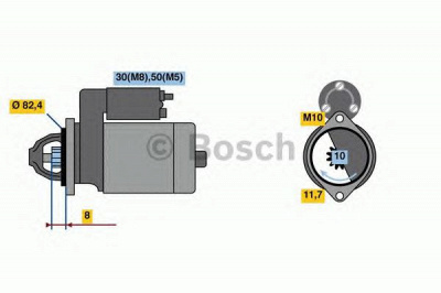 BOSCH 0986022970 -  Стартер