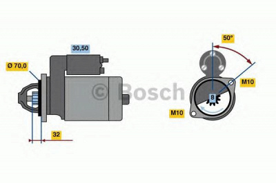 BOSCH 0986023230 -  Стартер
