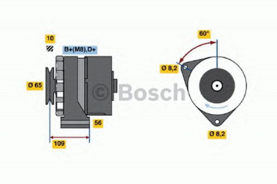 BOSCH 0986030530 -  Генератор