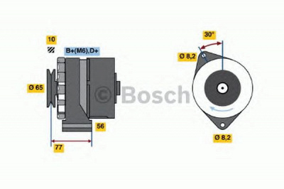 BOSCH 0986030830 -  Генератор