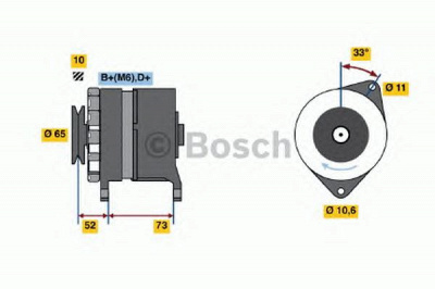 BOSCH 0986030940 -  Генератор
