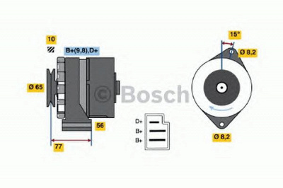 BOSCH 0986031100 -  Генератор