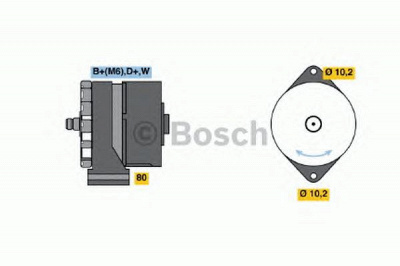 BOSCH 0986031250 -  Генератор