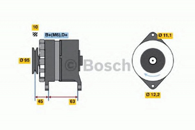 BOSCH 0986031340 -  Генератор