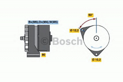 BOSCH 0986031450 -  Генератор