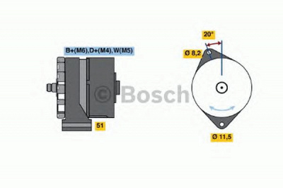 BOSCH 0986032710 -  Генератор