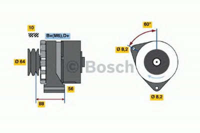 BOSCH 0986032930 -  Генератор