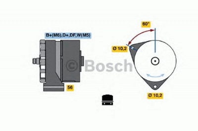 BOSCH 0986033620 -  Генератор