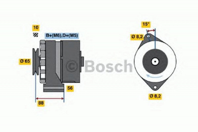 BOSCH 0986034660 -  Генератор
