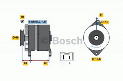 BOSCH 0986034780 -  Генератор