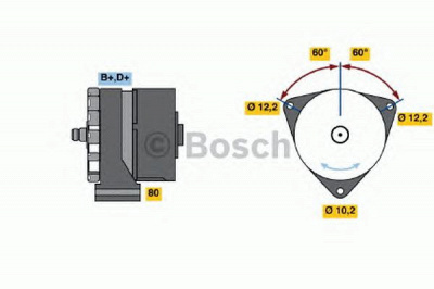 BOSCH 0986034940 -  Генератор