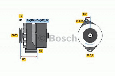 BOSCH 0986036250 -  Генератор