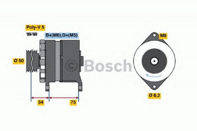 BOSCH 0986036530 -  Генератор