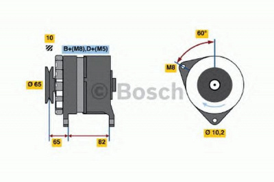 BOSCH 0986036660 -  Генератор
