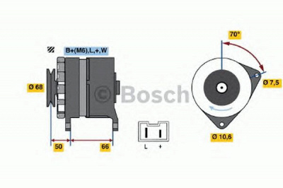 BOSCH 0986036901 -  Генератор