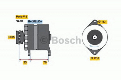 BOSCH 0986037150 -  Генератор