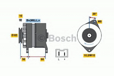 BOSCH 0986037321 -  Генератор